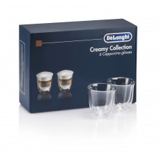 Delonghi Cappuccino Glasses Set, 6 pcs